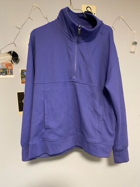 GAIAM Vivid Periwinkle Pullover Top